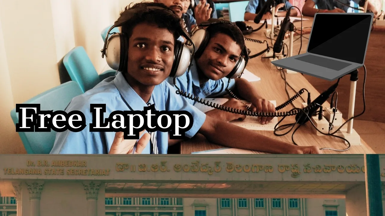 Telangana Free Laptop