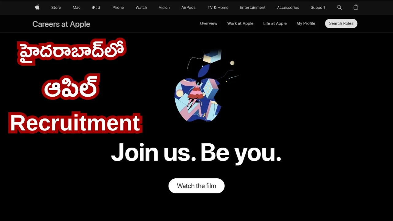 Apple Hiring in Hyderabad